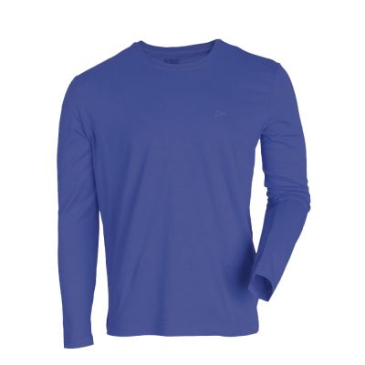 T-SHIRT A MANCHES DEPART HOMMES BLEU CLAIRE